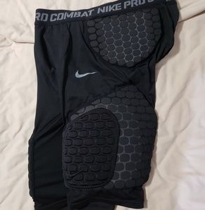 Nike Pro Combat compression shorts.